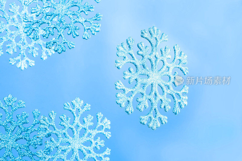 雪花。