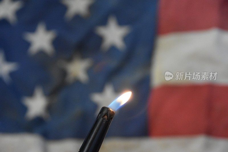 焚烧美国国旗