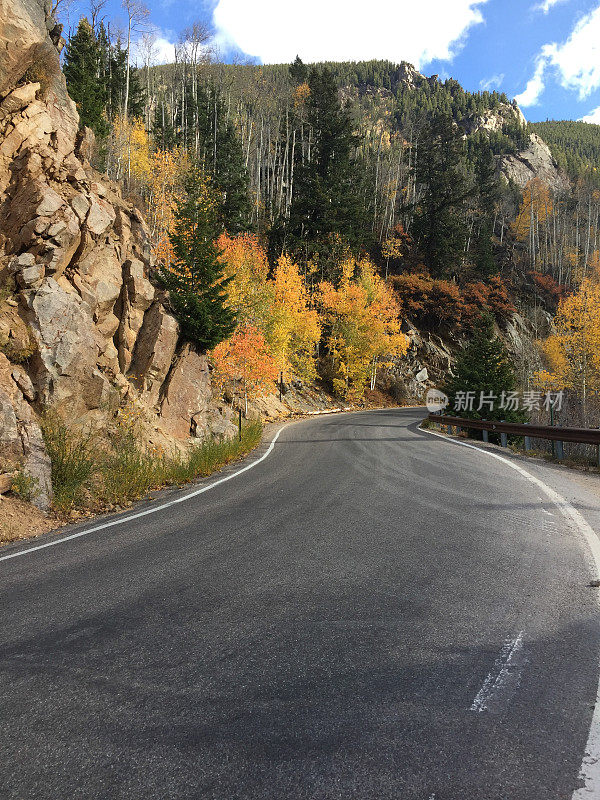 科罗拉多公路旅行视图