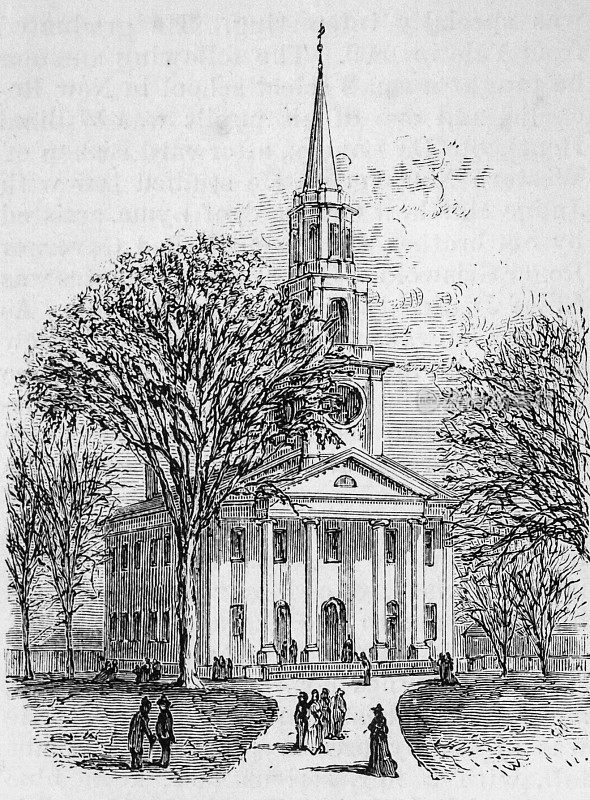 公理会教堂，莱姆，康涅狄格州