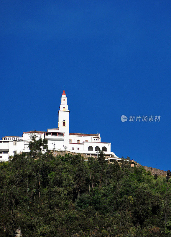 Bogot吗?哥伦比亚:Monserrate Hill和Basilica