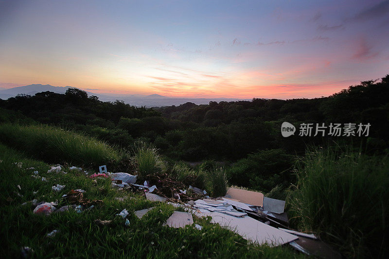 破坏了风景