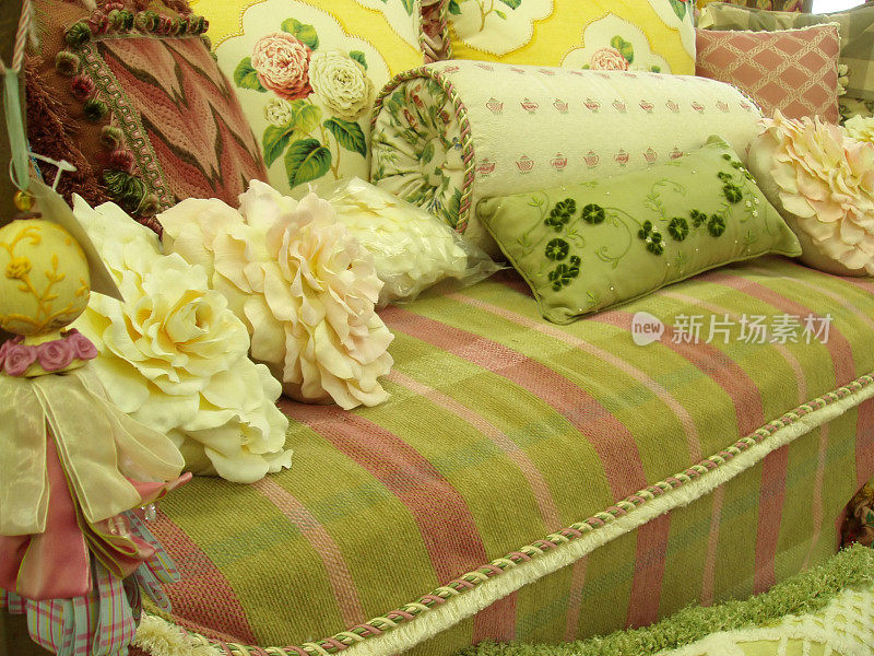 采购产品室内装饰-纺织品，枕头和织物