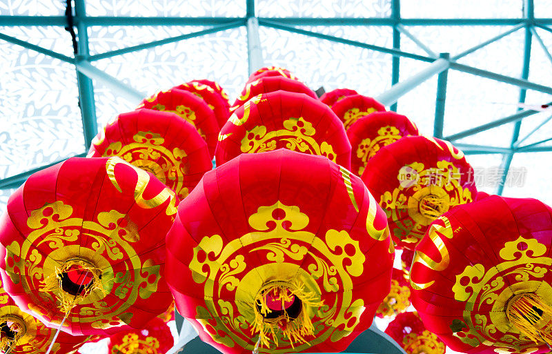 中国灯笼装饰