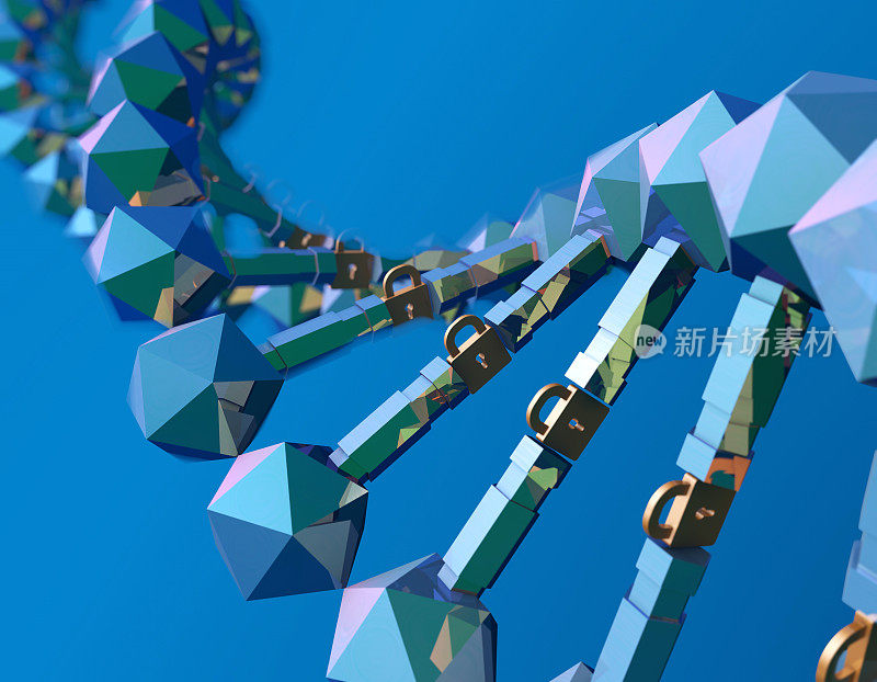 DNA生物技术，传承与传承的锁