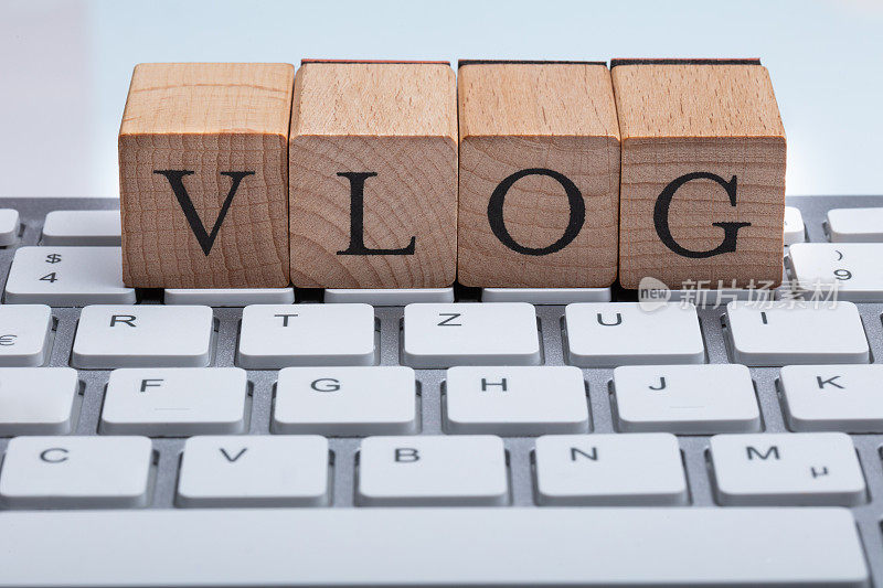 木块与Vlog文本键盘