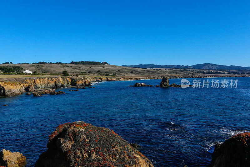 鸽点光站国家历史公园海岸线