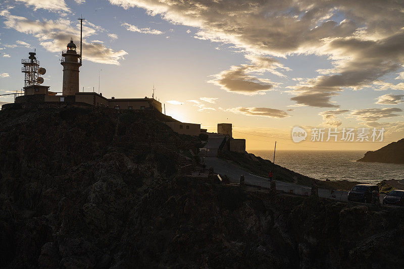 卡波德加塔风景:西班牙的暑假