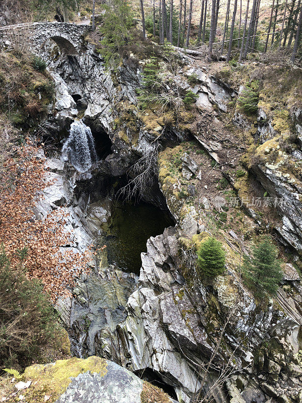 布鲁尔水景，苏格兰，英国