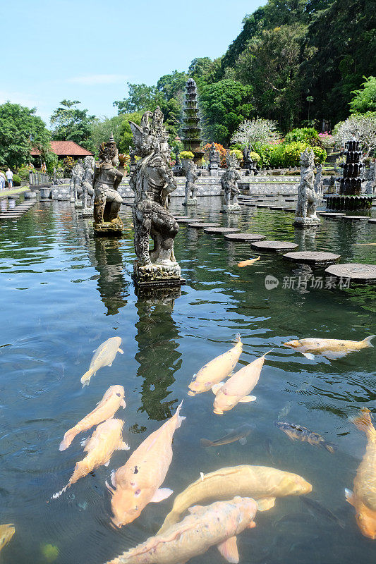 印尼巴厘岛的得尔塔水宫