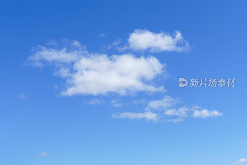 蓝天上的云