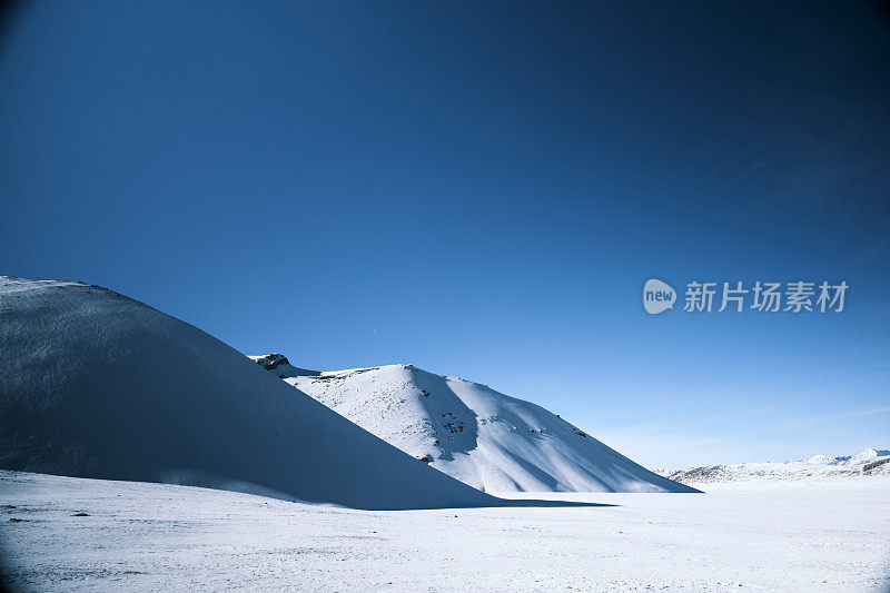 阿拉贝尔高原冬季景观