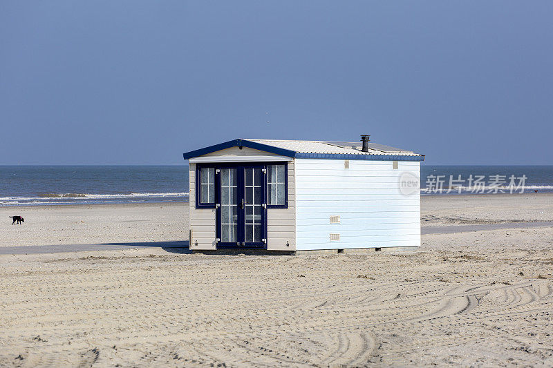 海滩小屋-北海，荷兰