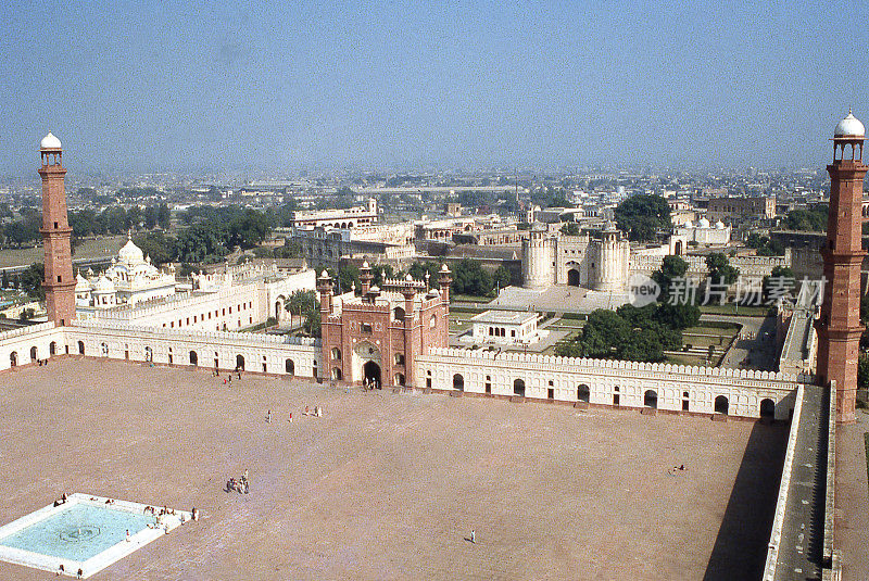 巴基斯坦旁遮普邦拉合尔堡巴德夏希清真寺