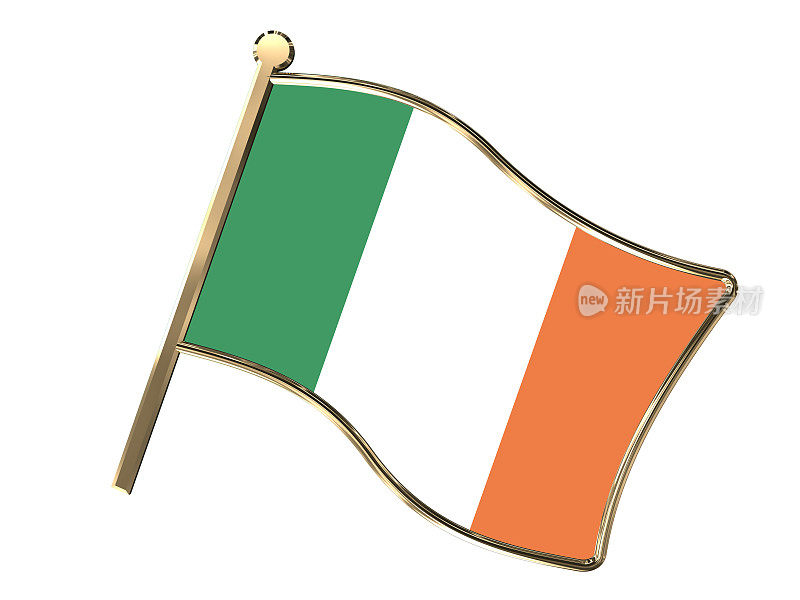爱尔兰国旗徽章