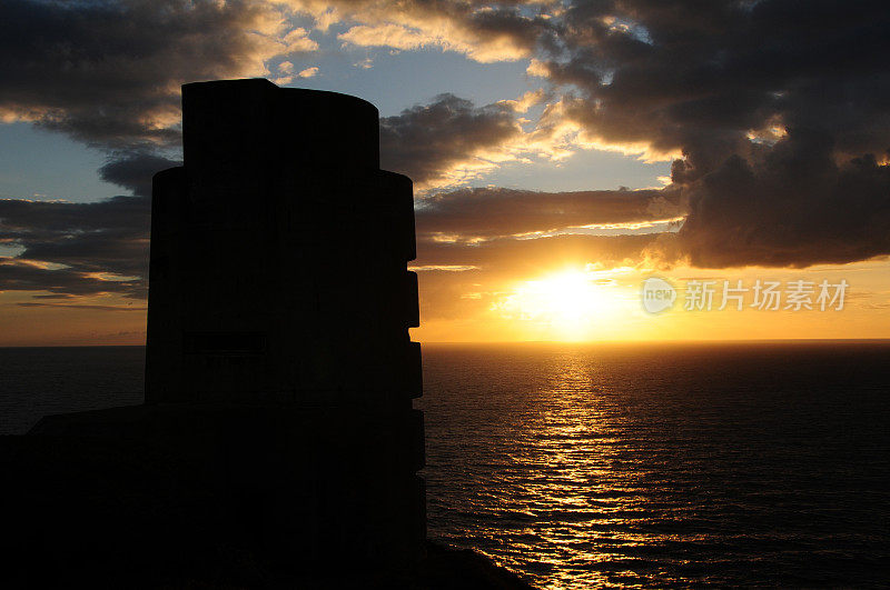 海岸地堡，泽西，英国