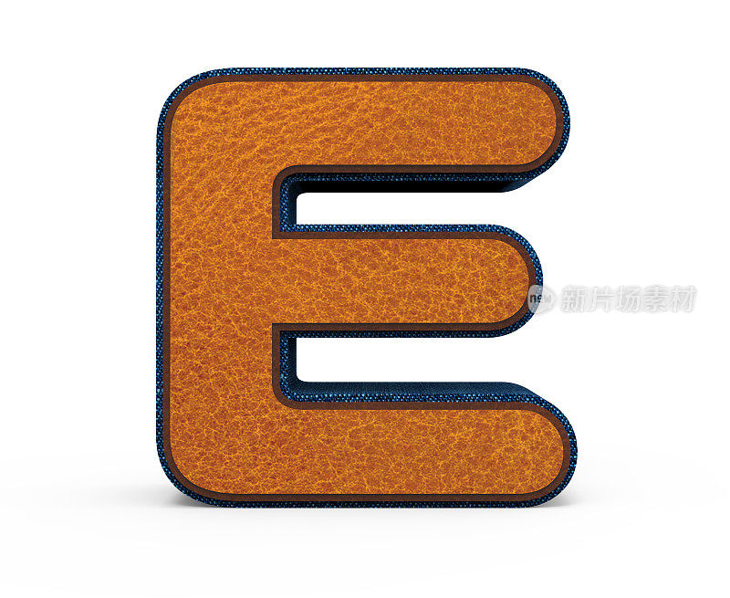 布朗字母E