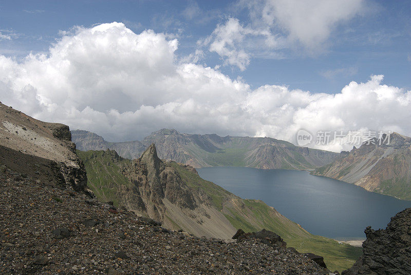 世界上最高的火山湖——白头山