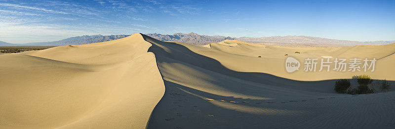 沙漠沙丘全景