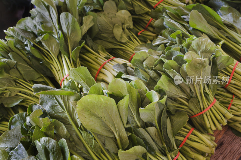 市场上的中国蔬菜