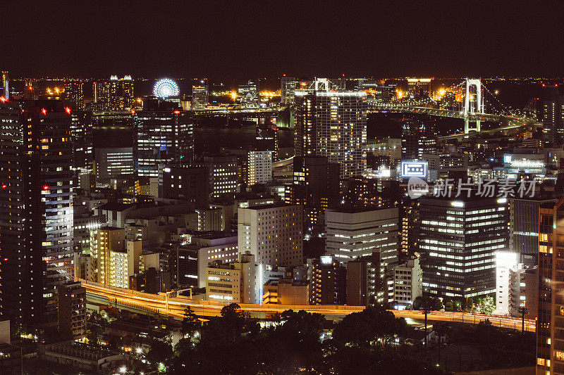 东京城市夜景