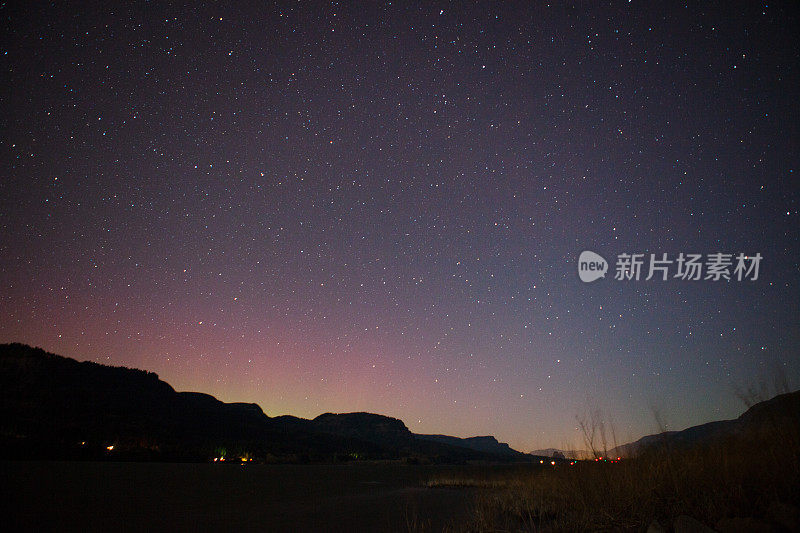 夜空中的星星