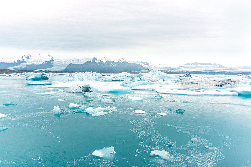 Jökulsárlón冰岛冰川湖