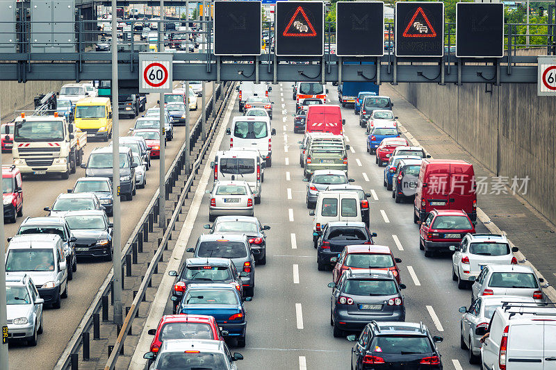 柏林的德国高速公路