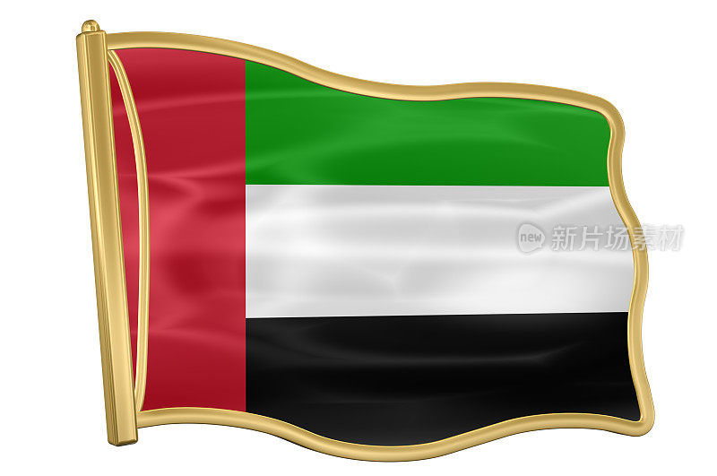 国旗胸针-阿联酋