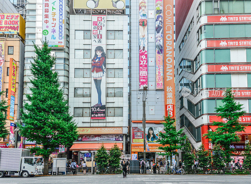 东京街景-秋叶原