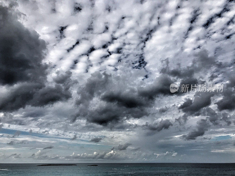 Cloudscape巴哈马群岛