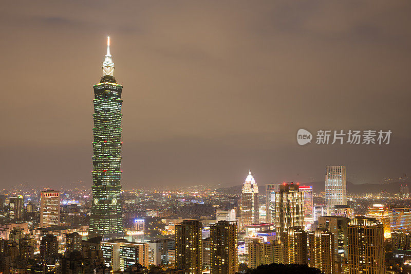 台北101夜景