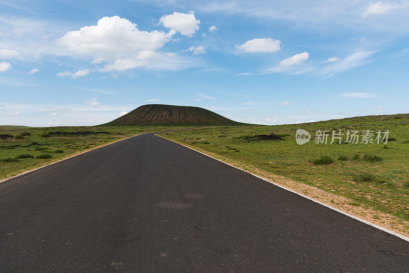 内蒙古乌兰哈达火山