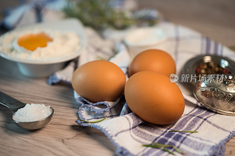 鸡蛋概念社交媒体食物潮流与食物造型