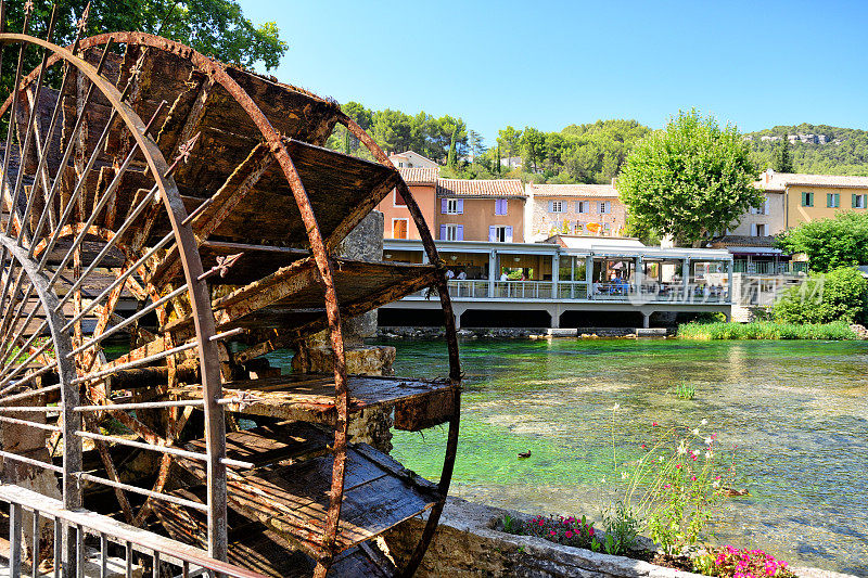 Fontaine-de-Vaucluse村