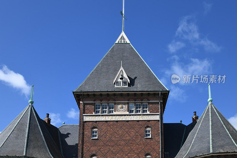 奥尔胡斯旧海关大楼“Toldboden”的细节