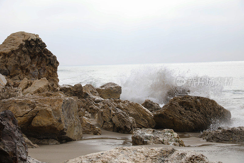 西部海滩，马里布Ca