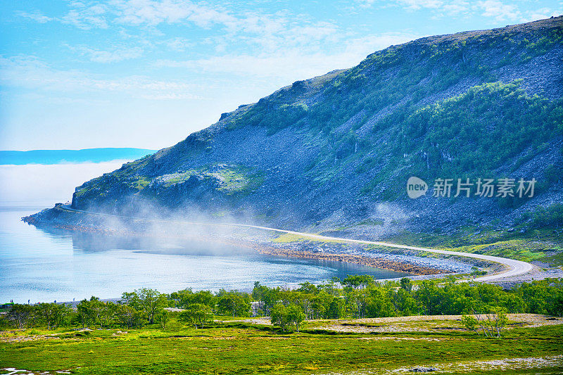 挪威Porsangerfjorden峡湾