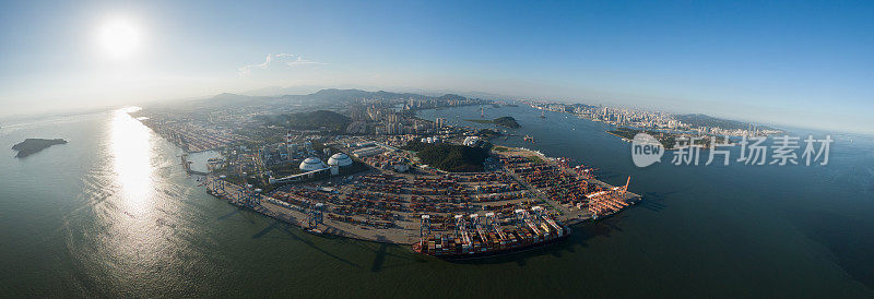 中国厦门市全景