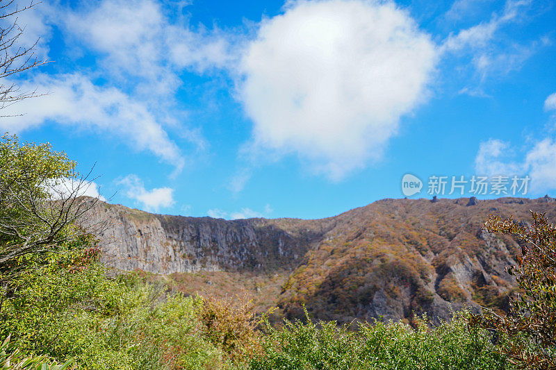 济州汉拿山(悬崖)徒步旅行