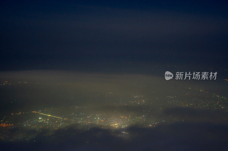 夜景来自布科山，Chichibu,Saitama