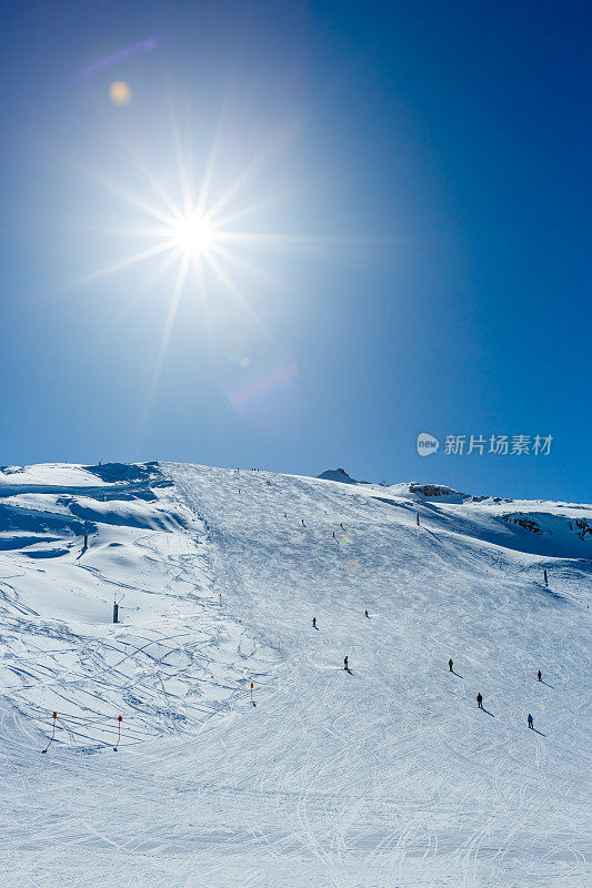 冬季滑雪胜地