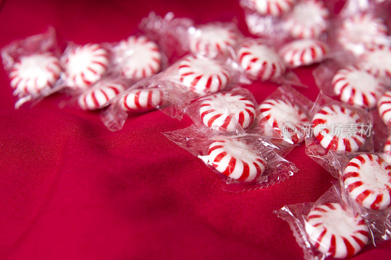 情人节概念-红白糖果
