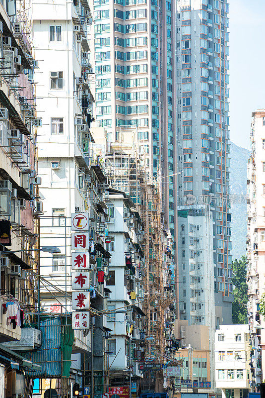 香港的商业街