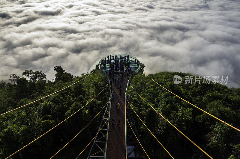 艾耶翁空中步道东南亚最长的空中步道，位于泰国Betong