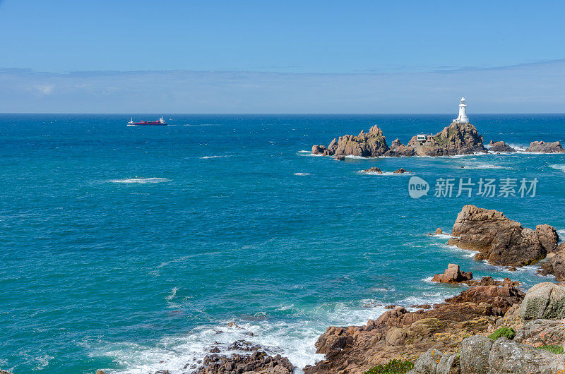 科比尔灯塔，泽西岛，海峡群岛