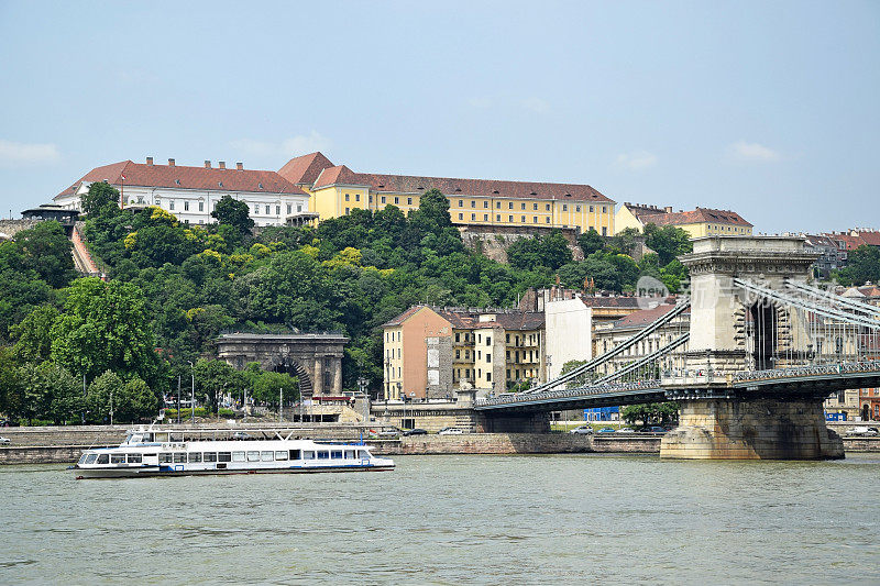 铁链桥，布达佩斯，匈牙利