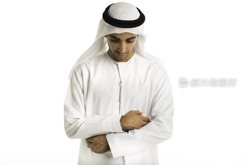 阿拉伯男人祷告