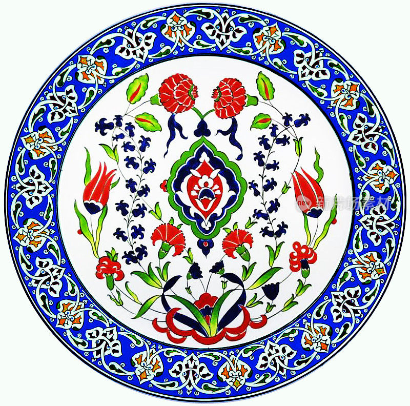 白瓷奥斯曼土耳其