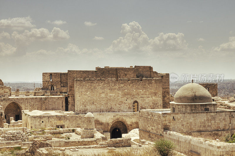 叙利亚阿勒颇的旧要塞